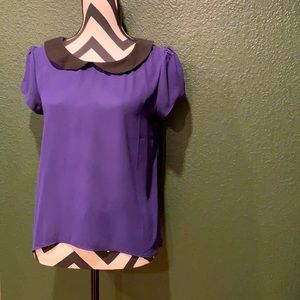 Peter Pan collar blouse